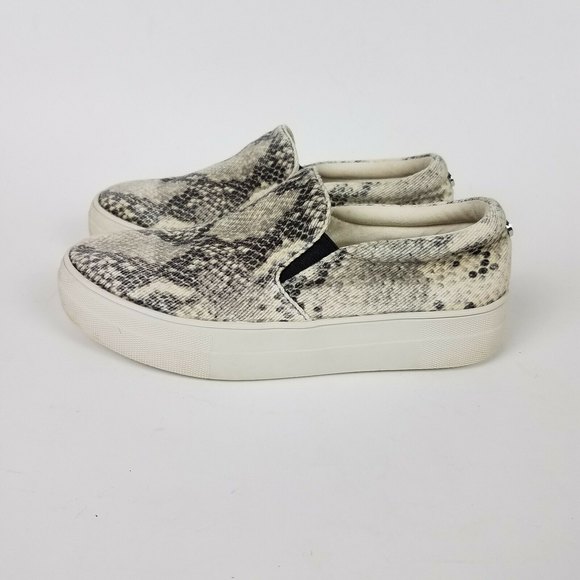 Steve Madden Gills Snakeskin Print Slip 